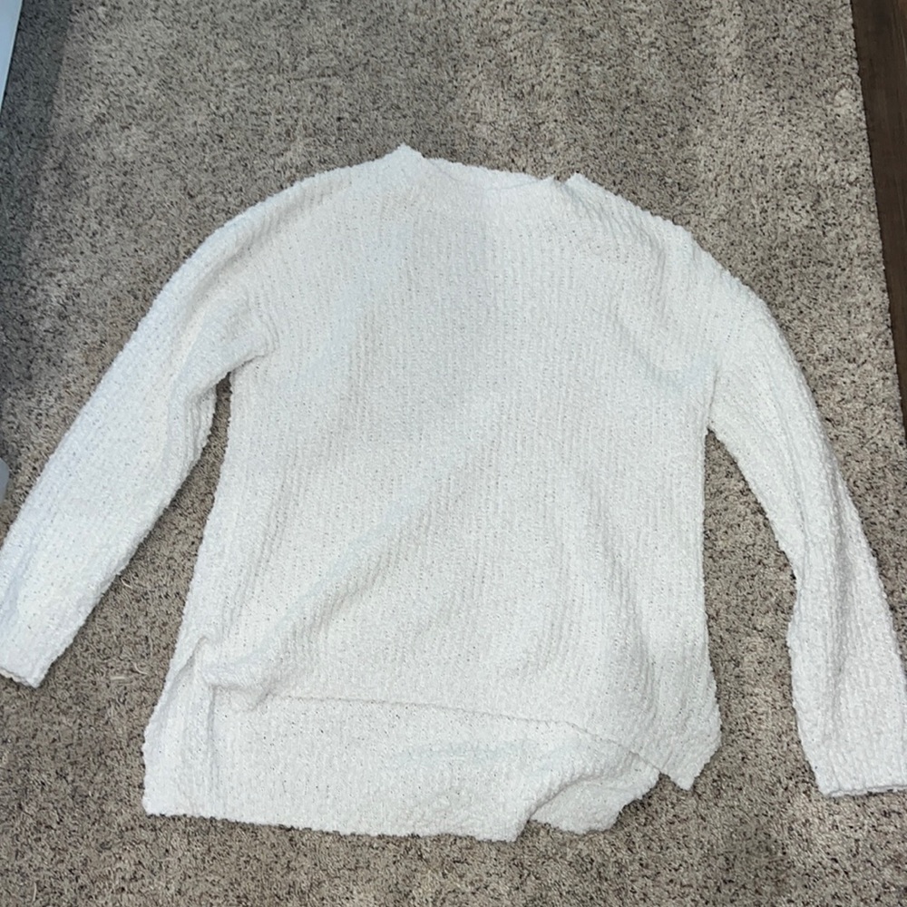 White sweater, size large super thick material